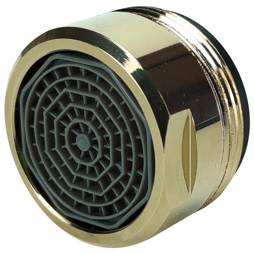 Tycner 24mm Male Gold Faucet Bathroom Tap Water Saving Aerator Reductor Flow Reducer from B&Q