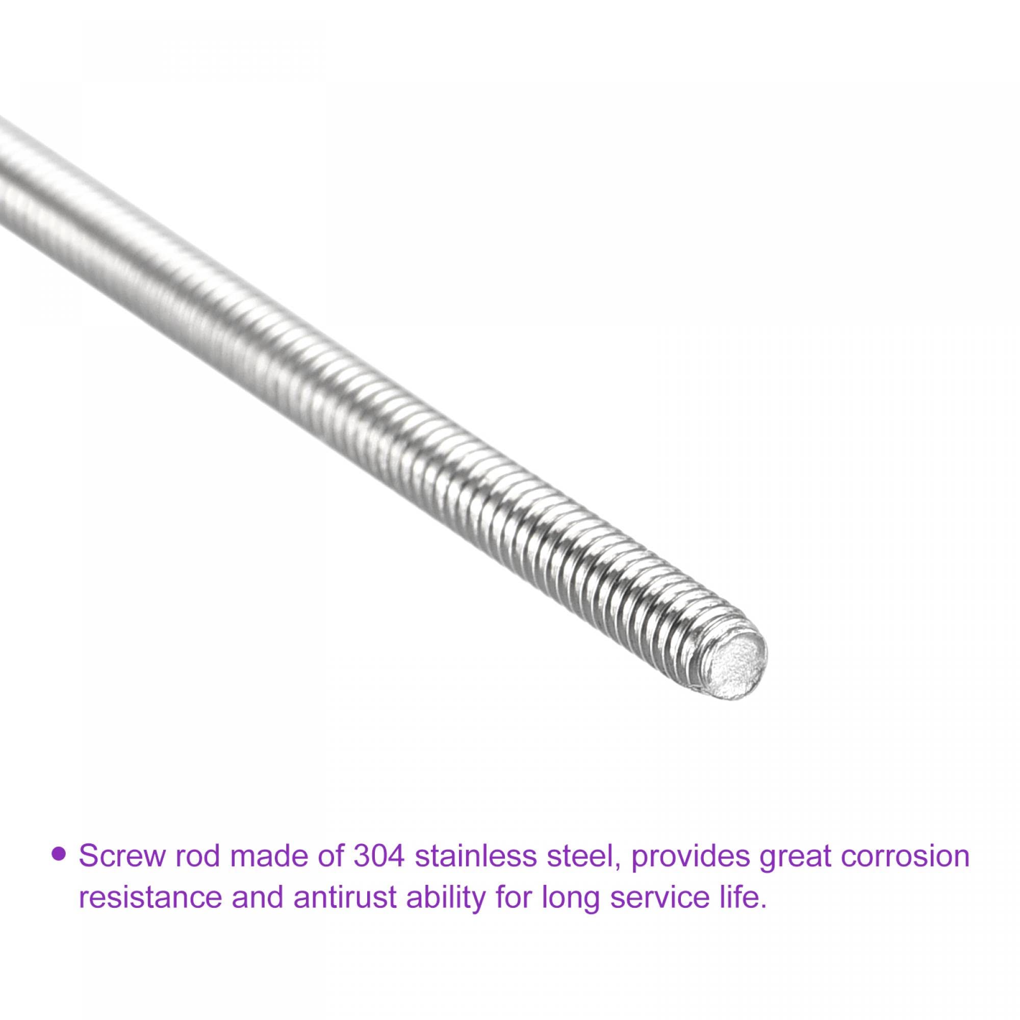 Asta Filettata M2 X 250mm In Ottone - 2 Pezzi, Per Fissaggi E Guide Meccaniche - Foto 11