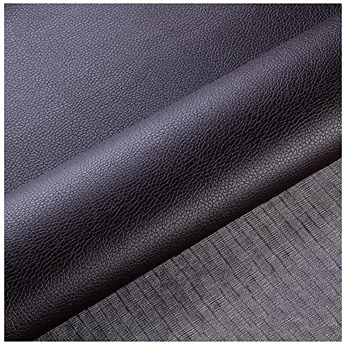 HHOZsafety Tela suave sintética de PU para tapicería, sofá, silla, bolso, cartera, decoración de festival, reparación, 138 x 100 cm