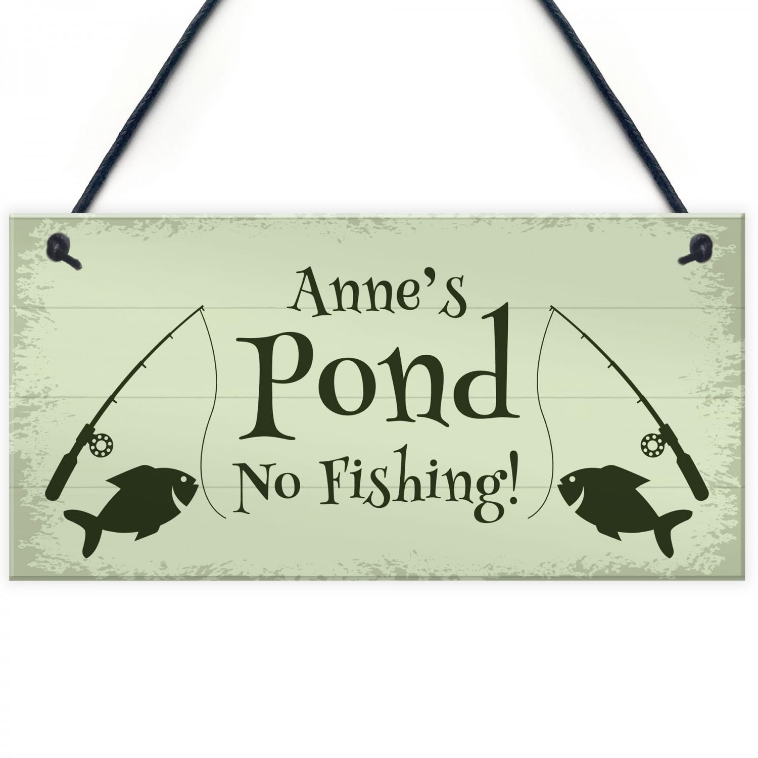 Signs Plaques Personalised POND Sign Garden Summerhouse Shed Sign House Decor