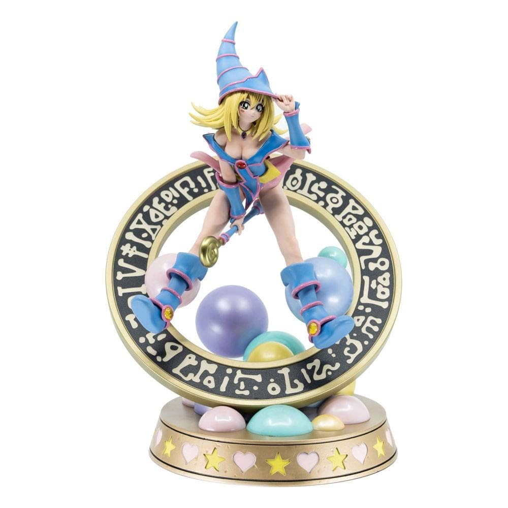 YGODGPS Yu-Gi-Oh Dark Magician Girl PVC Figurine, Black