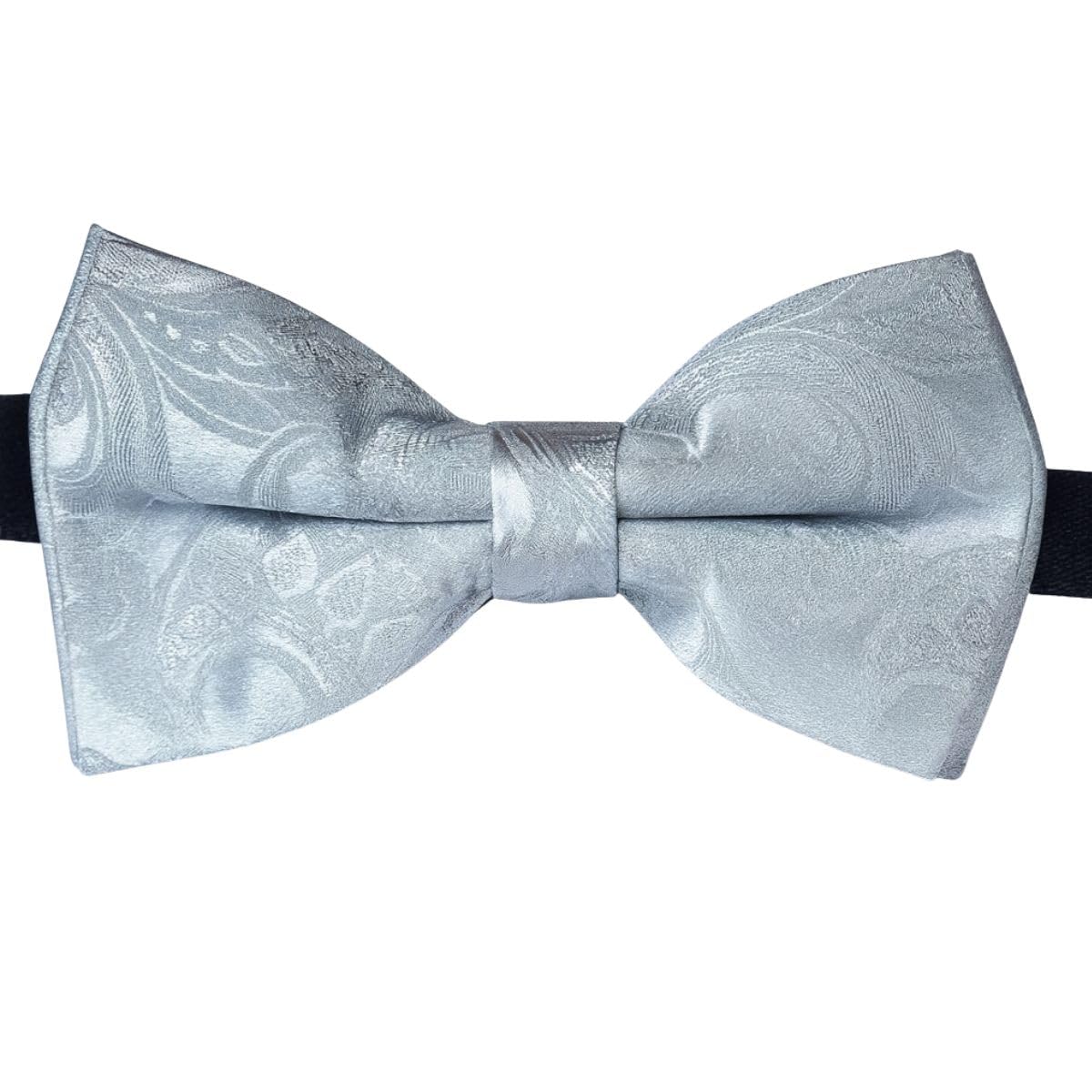 Mens Formal Bow tie | Satin | Silk | Size -Standard | Premium fabric | Superior Clip Hold | Packaging - Box | Colour - Light Green |-image-20