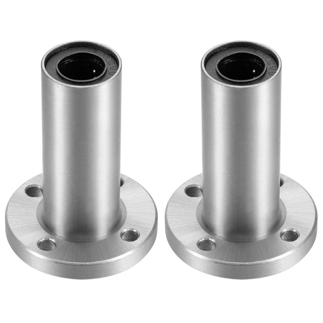 uxcell LM8UU Extra Long Round Flange Linear Ball Bearings, 8mm Bore Dia, 15mm OD, 45mm Length(Pack of 2) — Amazon image 5