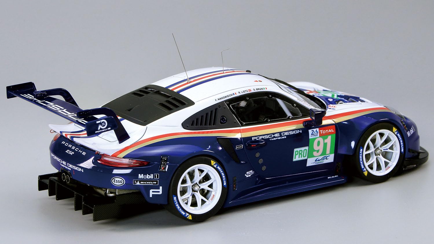 Amazon | プラッツ/NuNu 1/24 ポルシェ 911 (タイプ991) RSR 2018 ル