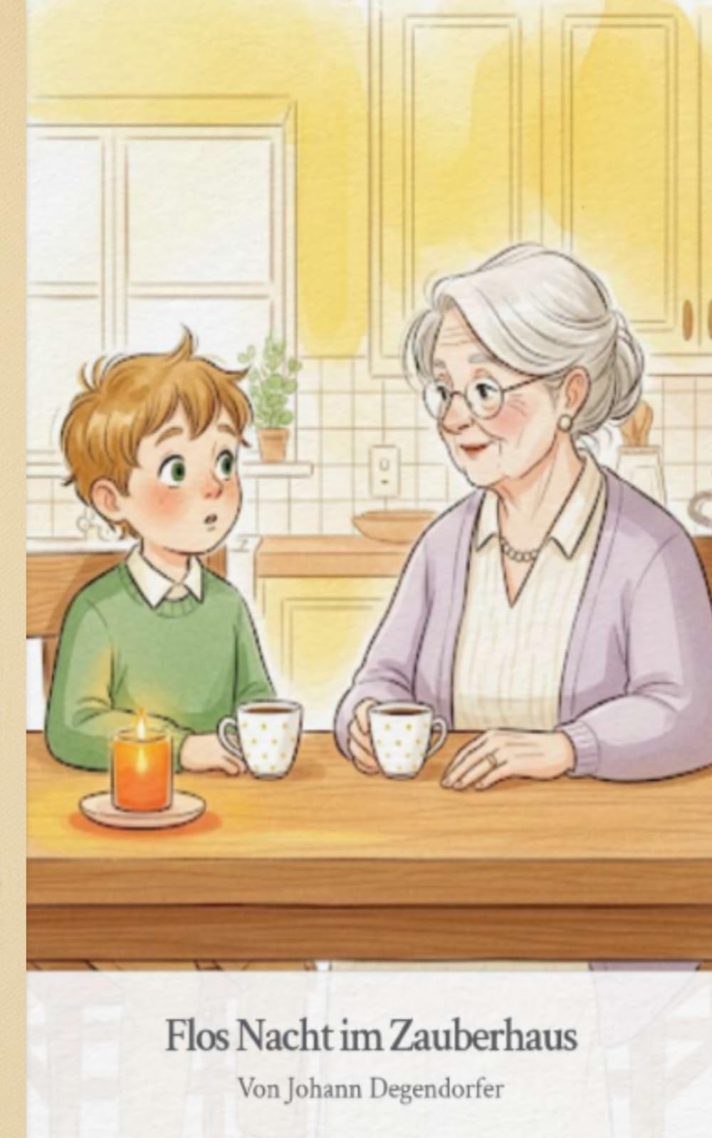 Flo's Nacht im Zauberhaus: Eine liebevolle Einschlafgeschichte über Mut, Geborgenheit und das erste Übernachten bei Oma – Für Kinder von 3 bis 6 Jahren