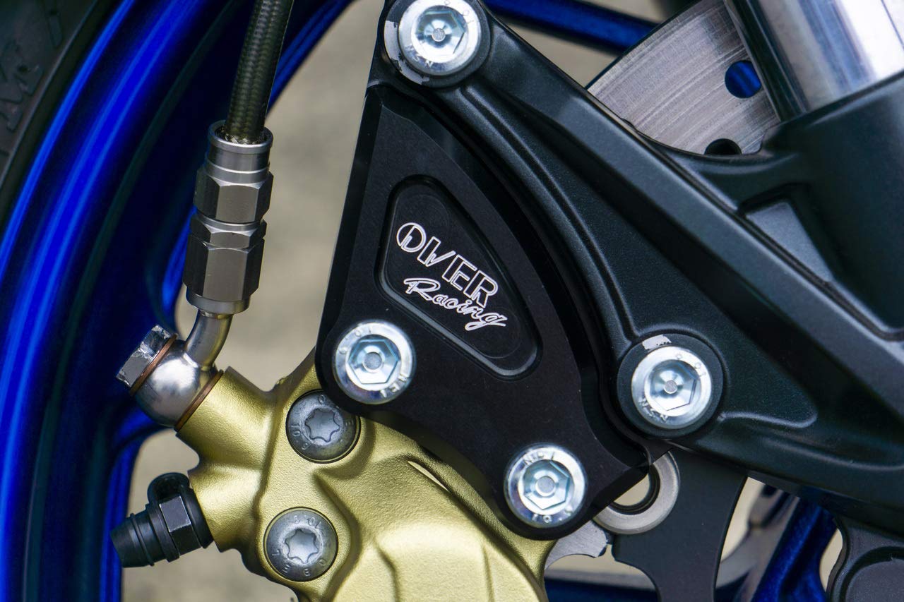 Amazon | オーヴァーレーシング(OVERRACING) フロントキャリパー 