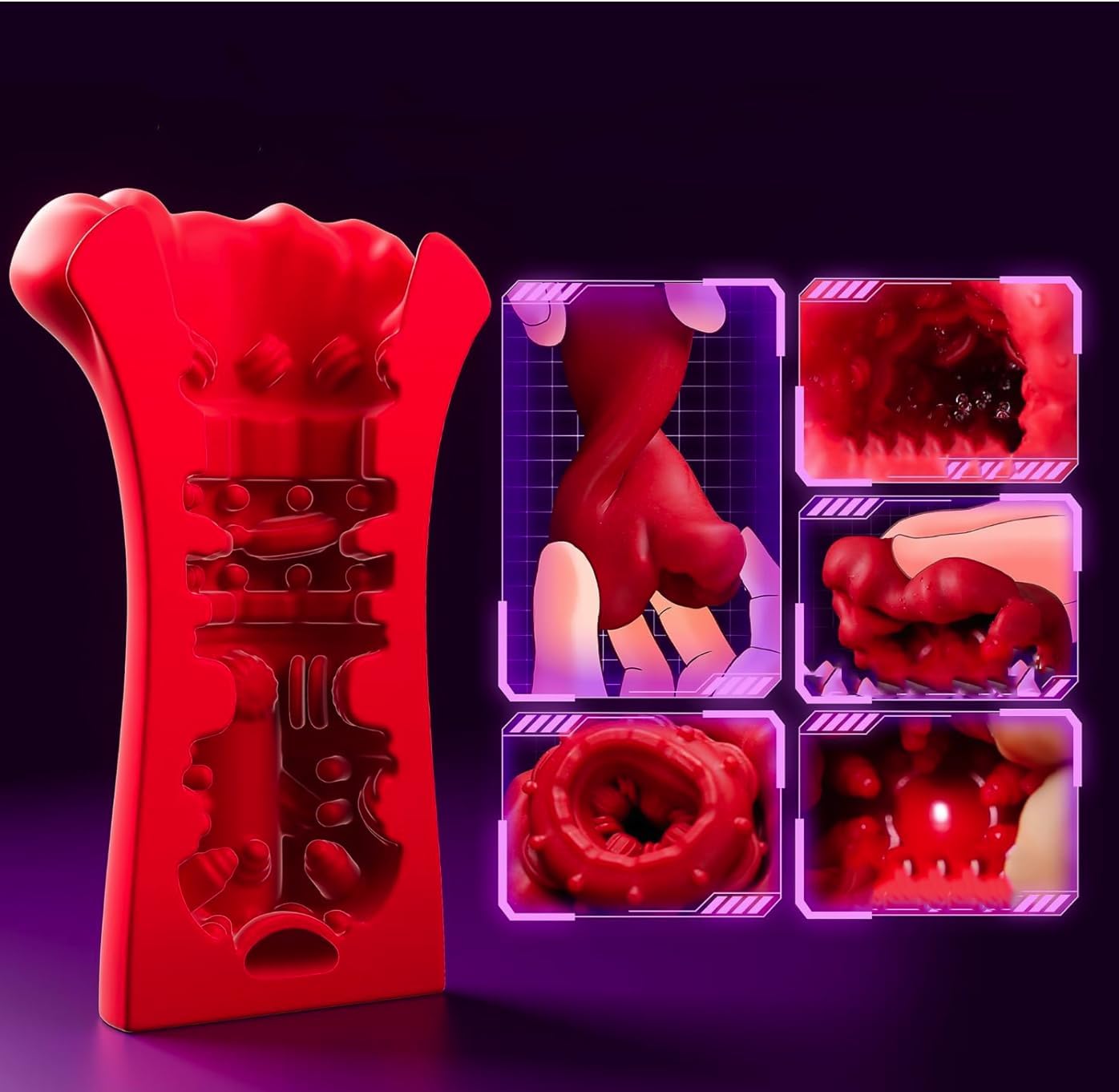 Xehetasuna view of the MM48628's internal textures and design.