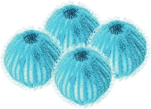 Amgeer Pelotas para lavar el pelo de mascotas, removedor de pelo de mascotas para lavandería, bolas reutilizables para eliminar pelusas, bolas de