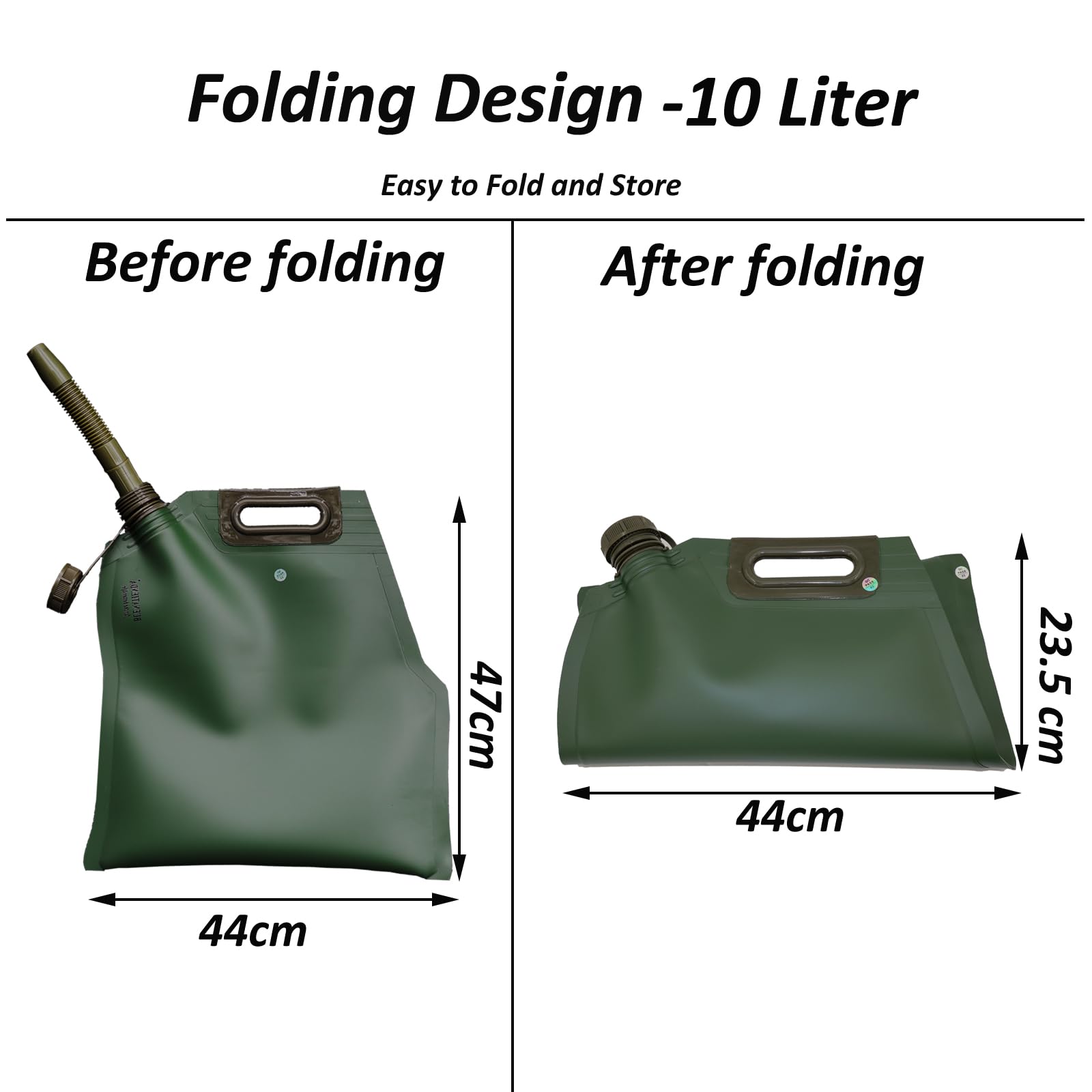 Benzinkanister 10L Faltbar