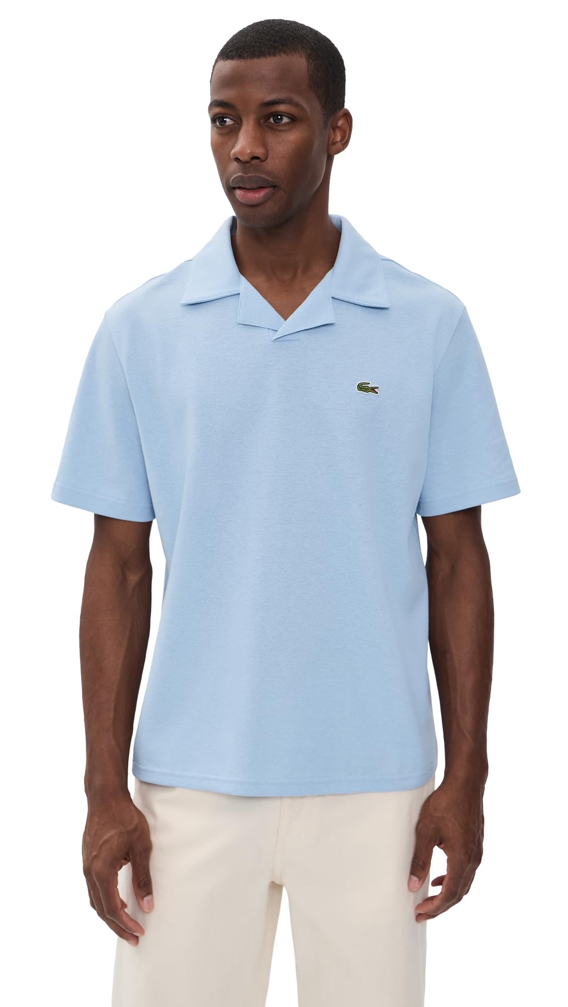 Men's Linen Johnny Polo Shirt