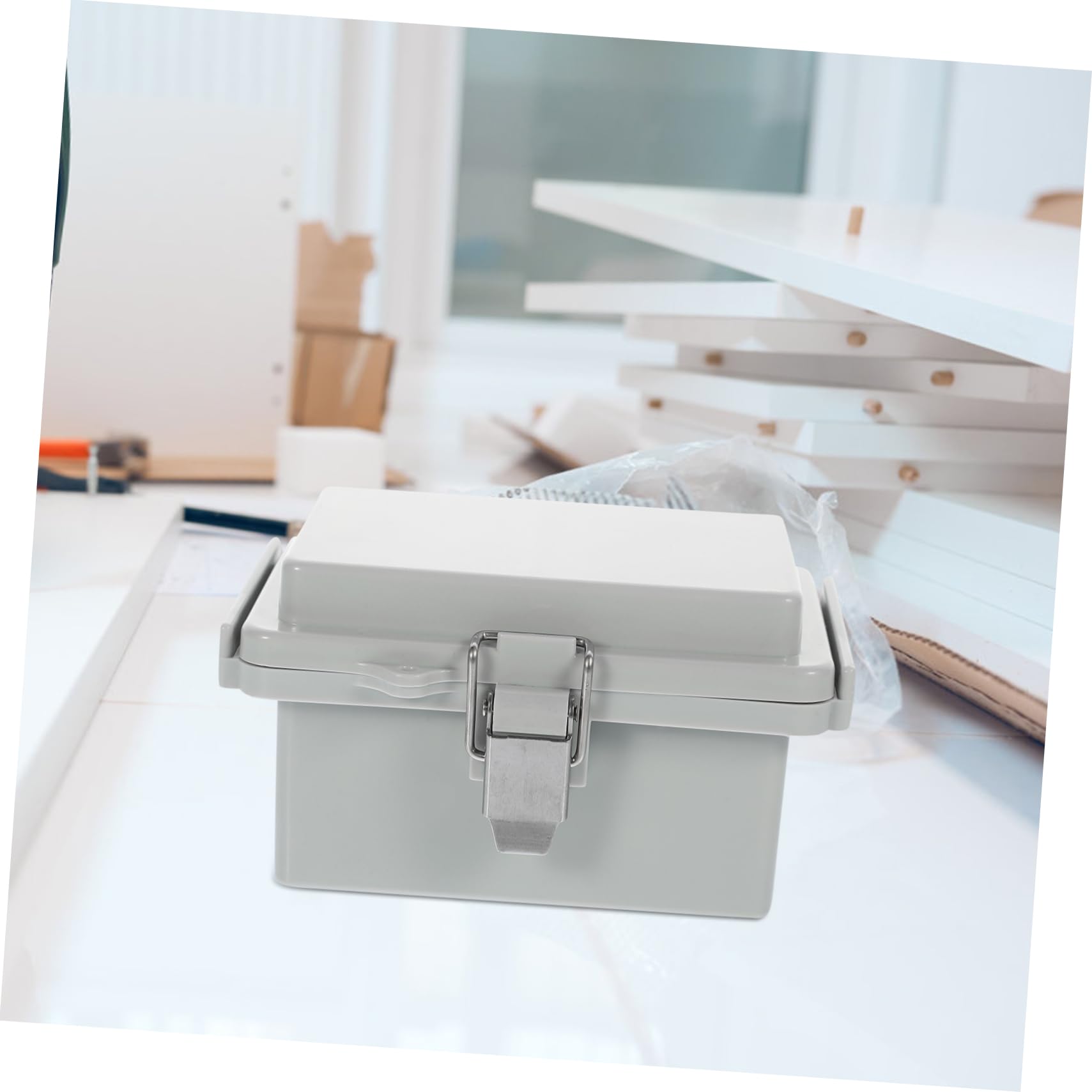 HOMSFOU 5juegos Caja De Conexiones Eléctricas Para Exterior Caja De Entrada De Cable Solar Para Instalaciones Fotovoltaicas Resistente La Intemperie y Caídas Para Jardines y Patios