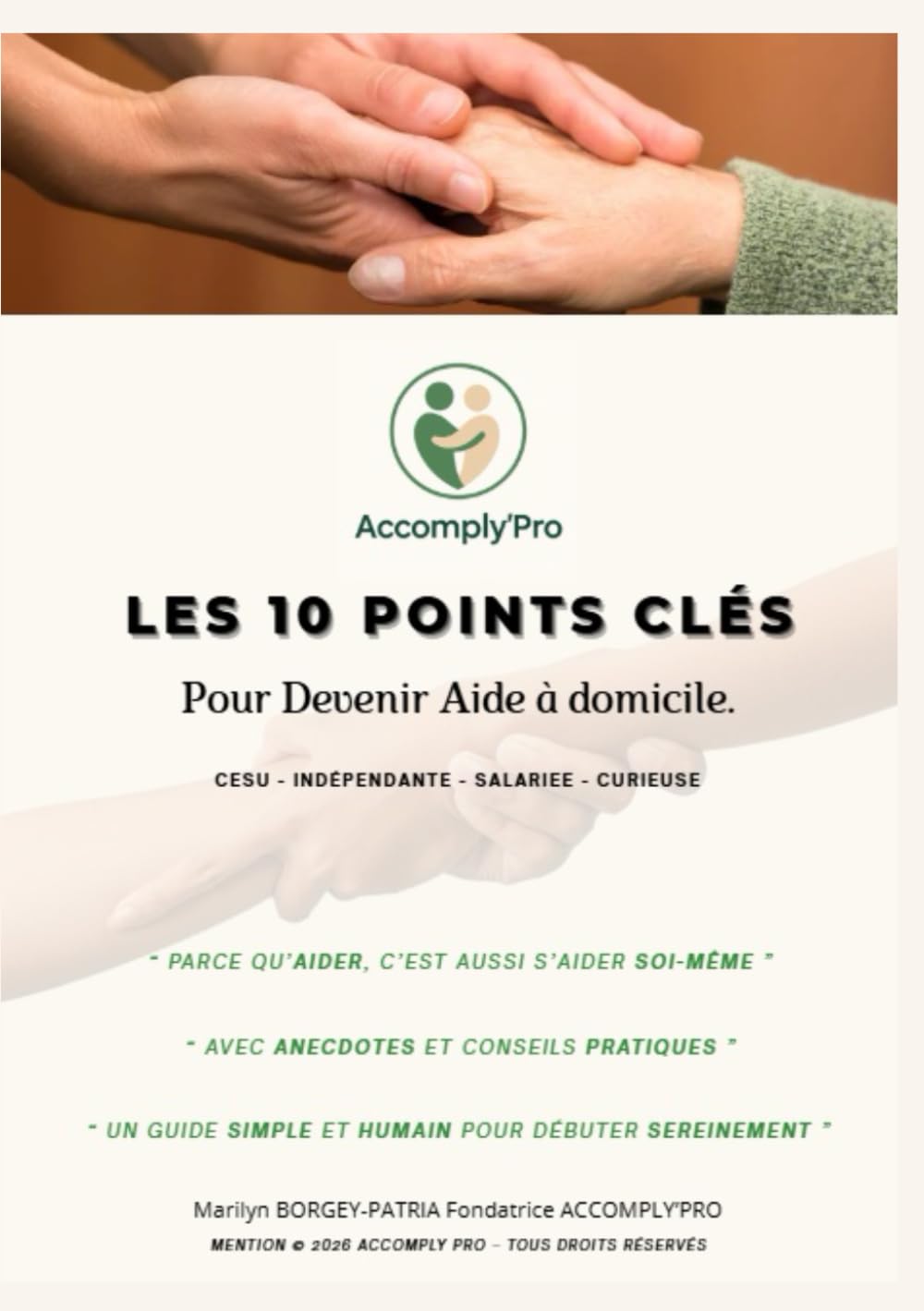 10 points clés pour devenir aide à domicile