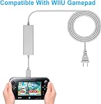 Charger for Wii U Gamepad, AC Power Adapter for Nintendo Wii U Gamepad Remote Controller