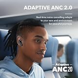 soundcore by Anker Liberty 4 NC Casque Bluetooth avec réduction du Bruit, 98,5% de réduction du Bruit, adaptatif pour Les Oreilles et l'environnement, Lecture 50H (Noir) (reconditionné) - 3