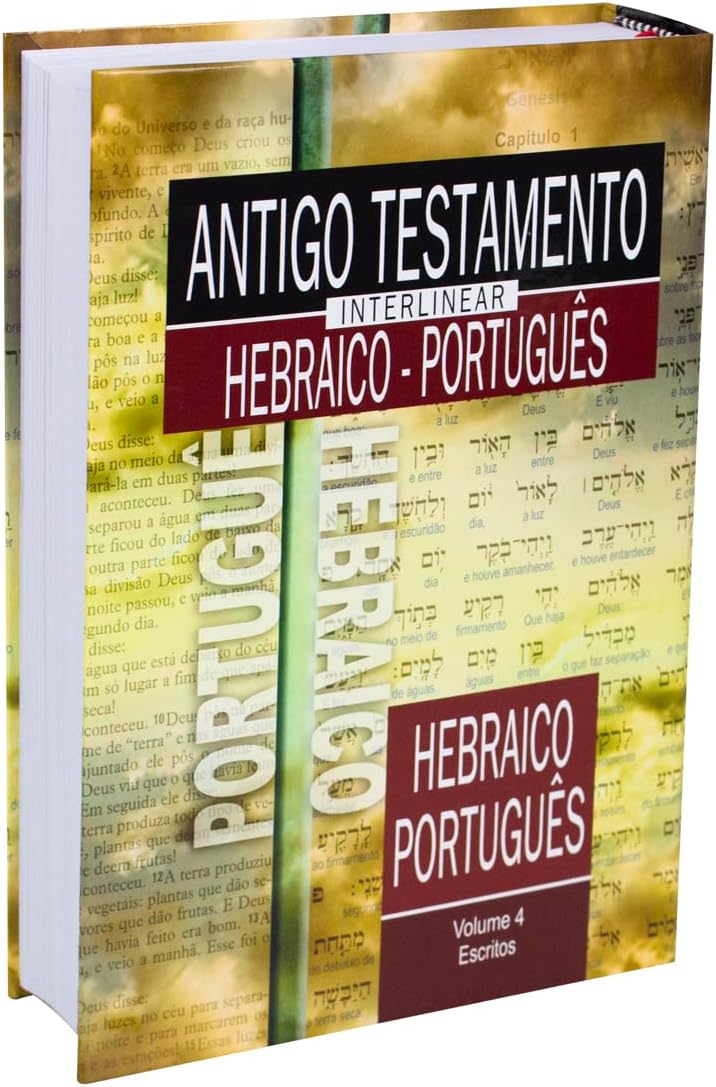 SBB Antigo Testamento Interlinear Hebraico-Português Volume 4 Hardcover