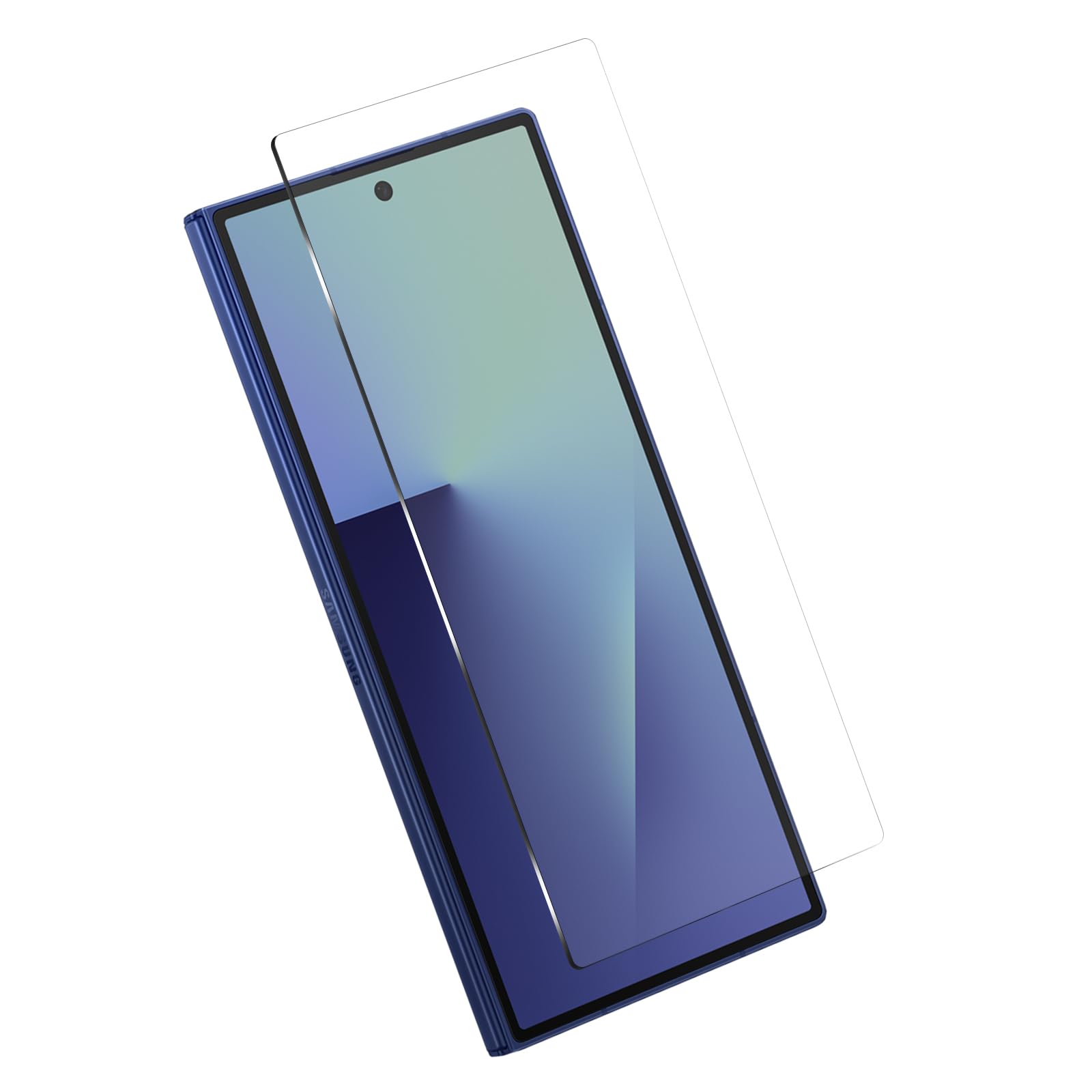 【1枚入り 】対応 Galaxy Z Fold7 ガラスフィルム 硬度9 H 耐衝撃 飛散防止 Galaxy Z Fold7 保護フィルム 貼り付け簡単 自動吸着 気泡ゼロ 指紋防止 ラウンドエッジ 強化ガラス PCduoduo