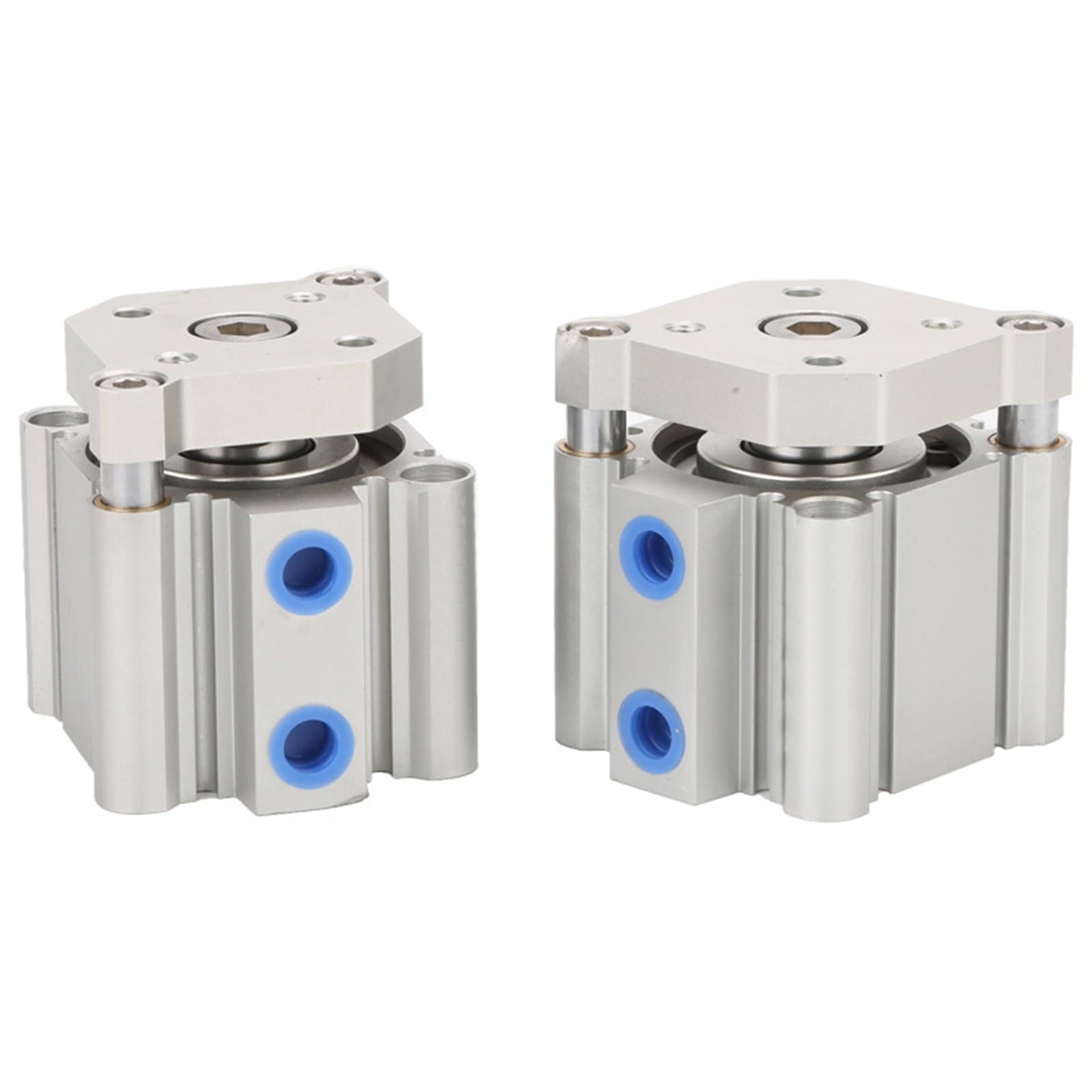 Cilindro neumático compacto CQM CQMB32 CQMB40, carrera de guía de varilla, 5-50 mm, doble efecto, efecto simple, 1 unidad(40mm,CQMB40)