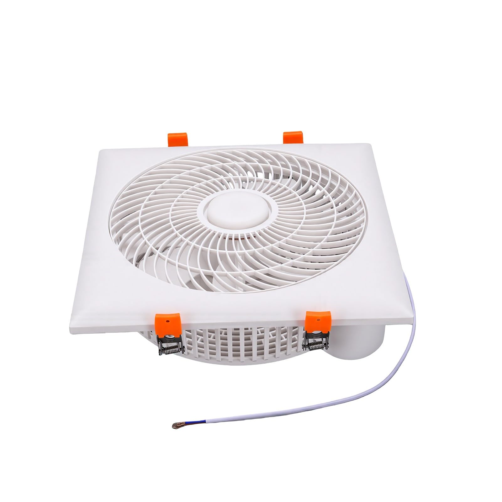 Sufitowy Wentylator Chłodzący, Cichy Silnik Prądu Stałego 35 W, Wentylator Wentylacyjny 1000 CFM do Kuchni i łazienki, Trwały ABS 300x300 Mm