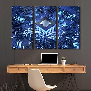 DESKTOP× PITTORI COLLECTION Amazon.com: TUMOVO 3 Piece Motherboard Digital Chip Black