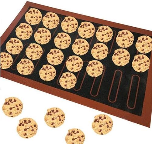 Miniatura 9 de Eclair - Alfombrilla de silicona antiadherente para pastelería, molde para hornear macarrón, galletas y tartas, para hornear herramientas,