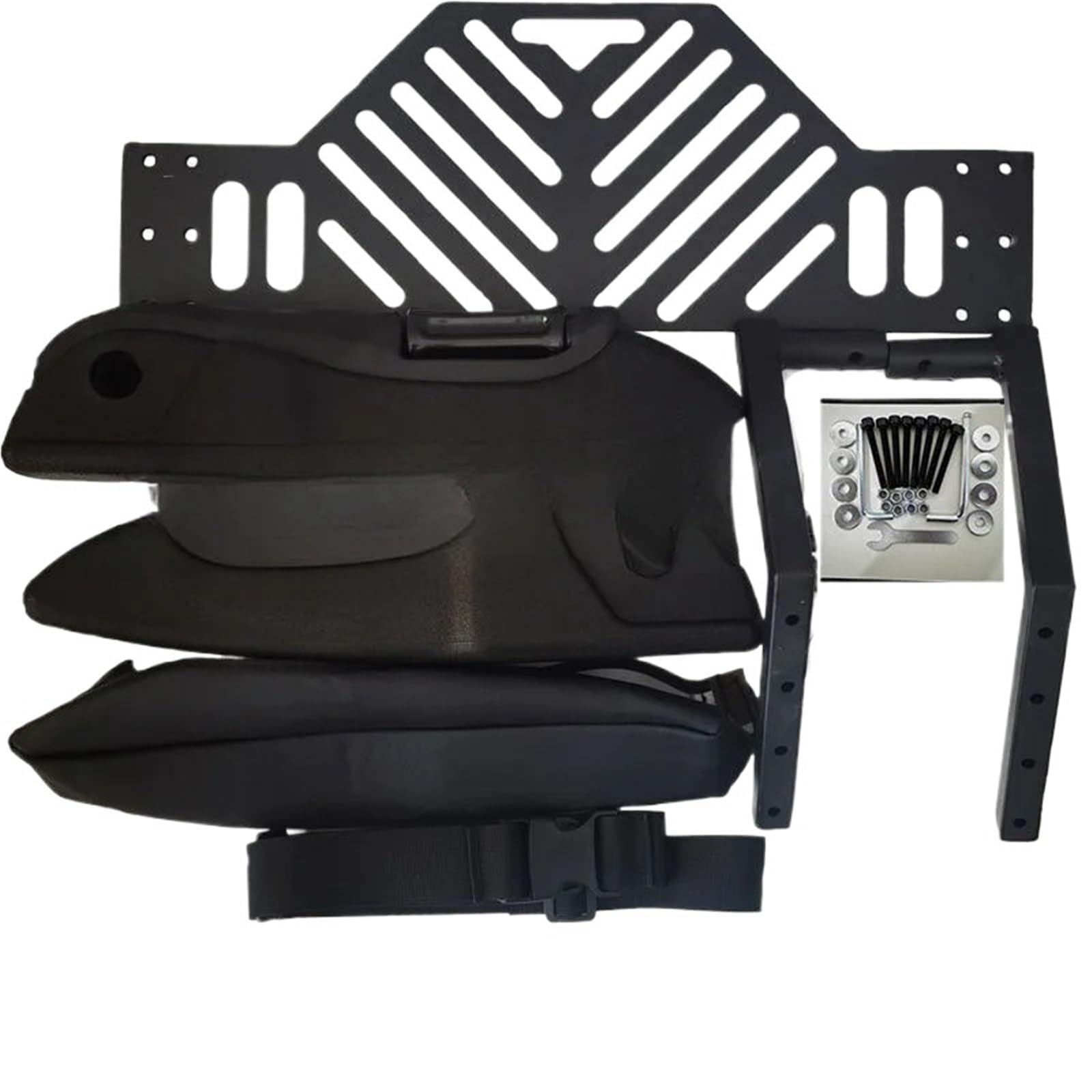 Maniglia Serbatoio Moto Supporto di Sicurezza Veicolo accessori bracciolo sedile posteriore moto Maniglione posteriore per passeggeri moto | Universale addensato e pieghevole(General-purpose)