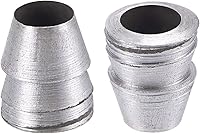 Vista 3 de uxcell Cuñas redondas de mango de acero para hacha, martillo de garra, martillo de trineo, mango de hacha, cuña 3 piezas, 0.394 in