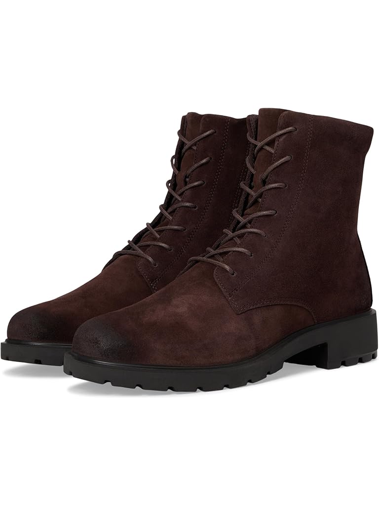 Red ECCO Metropole Vienna Lace Boots