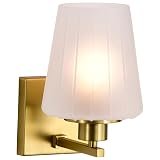 Vintage Brass Vanity Wall Light by Nuvo – view 6