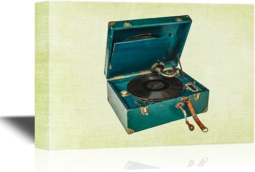 Miniatura 6 de wall26 - Arte de pared en lienzo musical - Cinta de audiocasete vintage - Arte moderno para el hogar con envoltura de galería  Listo para colgar -