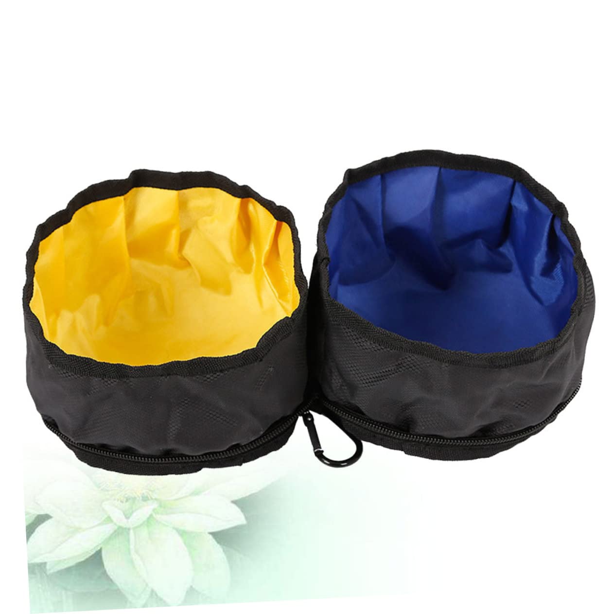 Beavorty 3pièces Gamelles Pliables pour Chiens Et De Deux Portables Accessoire De Voyage pour Animaux Pratique pour Extérieur Sorties