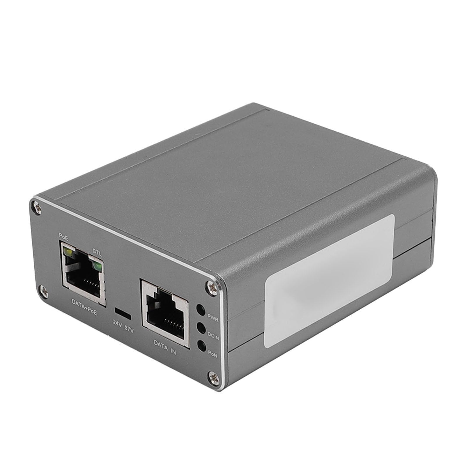 Gigabitowy Iniektor PoE z Podwójnym Wejściem 150 W dla Standardowego Napędu Gen 3, Plug and Play do Rozbudowy Sieci Domowej