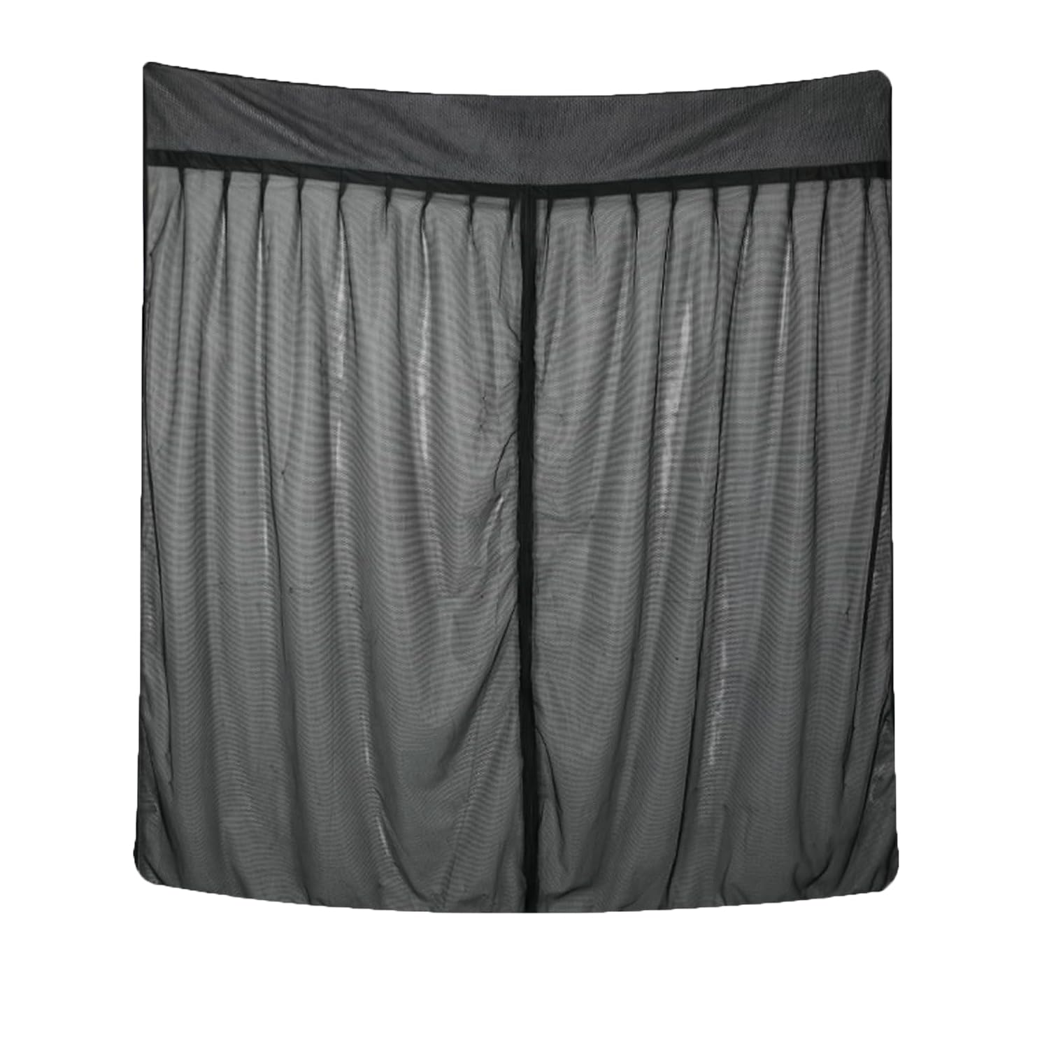 Moustiquaire Magnétique Van Avec fermeture éclair, moustiquaire Voiture Pour porte latérale de caravane et camping-car SUV(Toit moyen/haut), Camping Accessoire Protection Solaire Ins(Size:165cm×210cm)