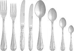 WOLFF - Faqueiro 48 Peças Croisé com Caixa Litografada Aço Inox