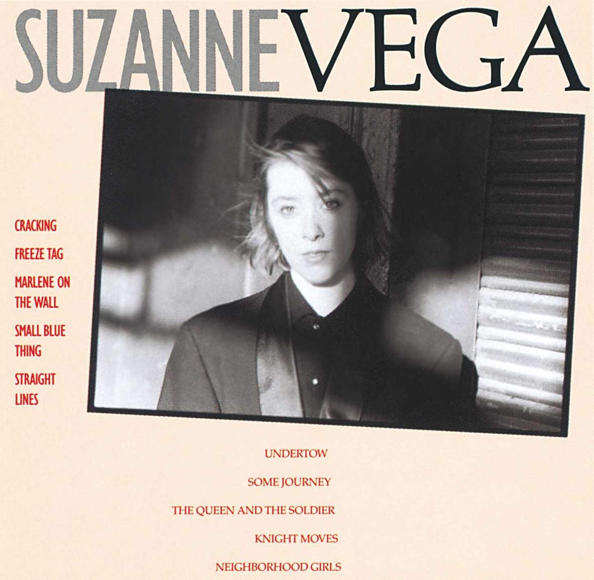 Suzanne Vega - Suzanne Vega (CD 1985) (West German pressing)