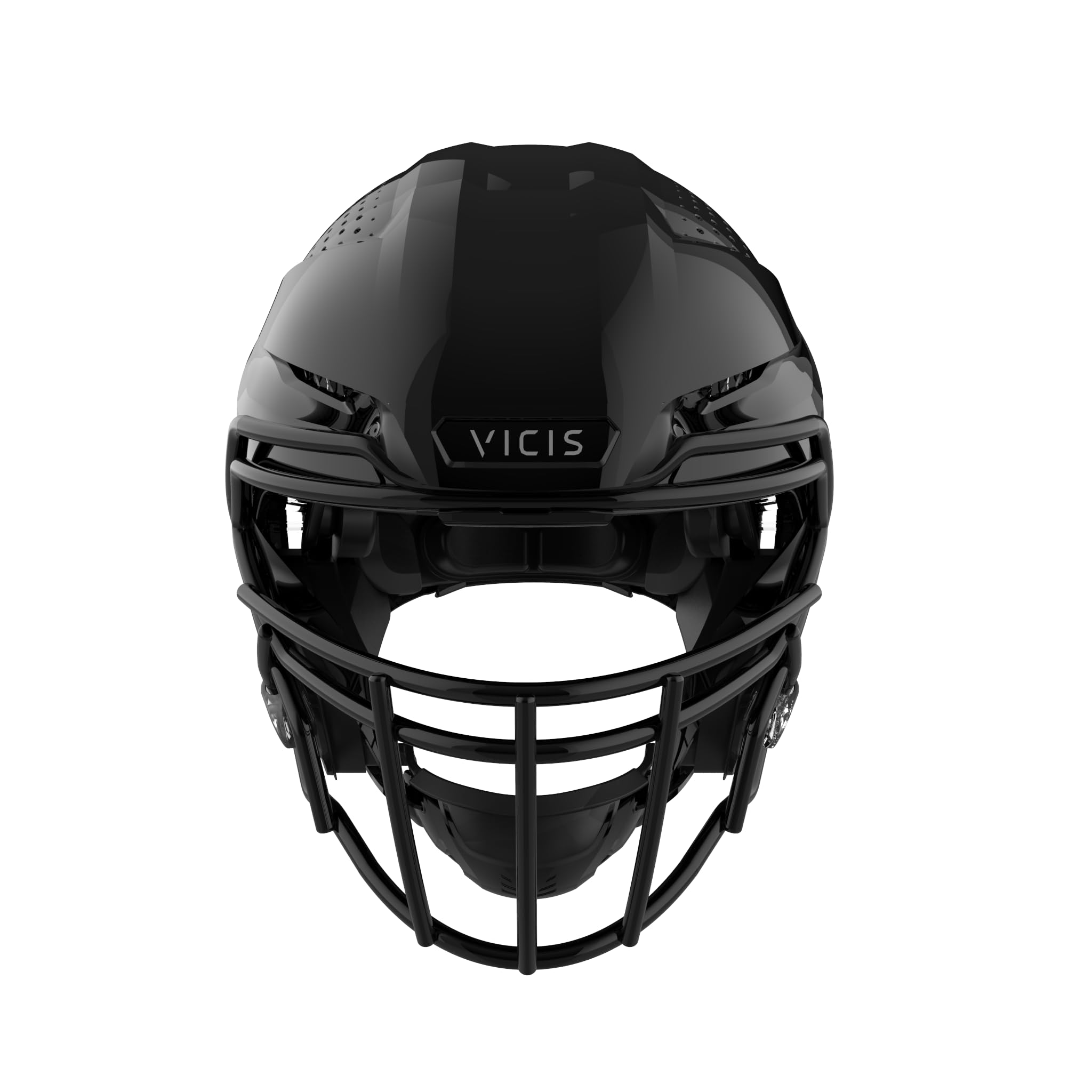 VICIS ZERO2 Trench Football Helmet, SC-223-S Facemask Attached, Black, Large