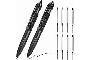 (2 Pack) 511 Tactical Pen with Extra Refills - Your Sturdy EDC...