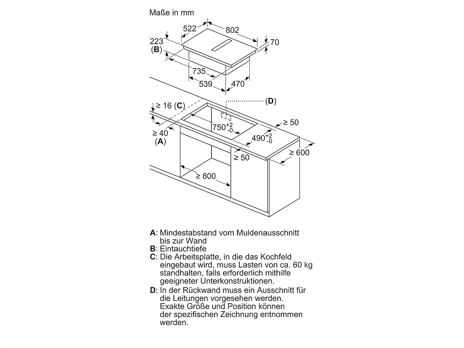 Siemens PQ314IV0SZ Set Pyrolyse Backofen Edelstahl HB273ABS3 + Induktionskochfeldabzug ED851BS16E