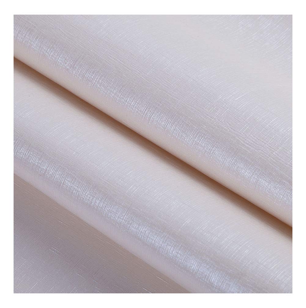 Tissu simili cuir imperméable beige en vinyle pour couture et rénovation