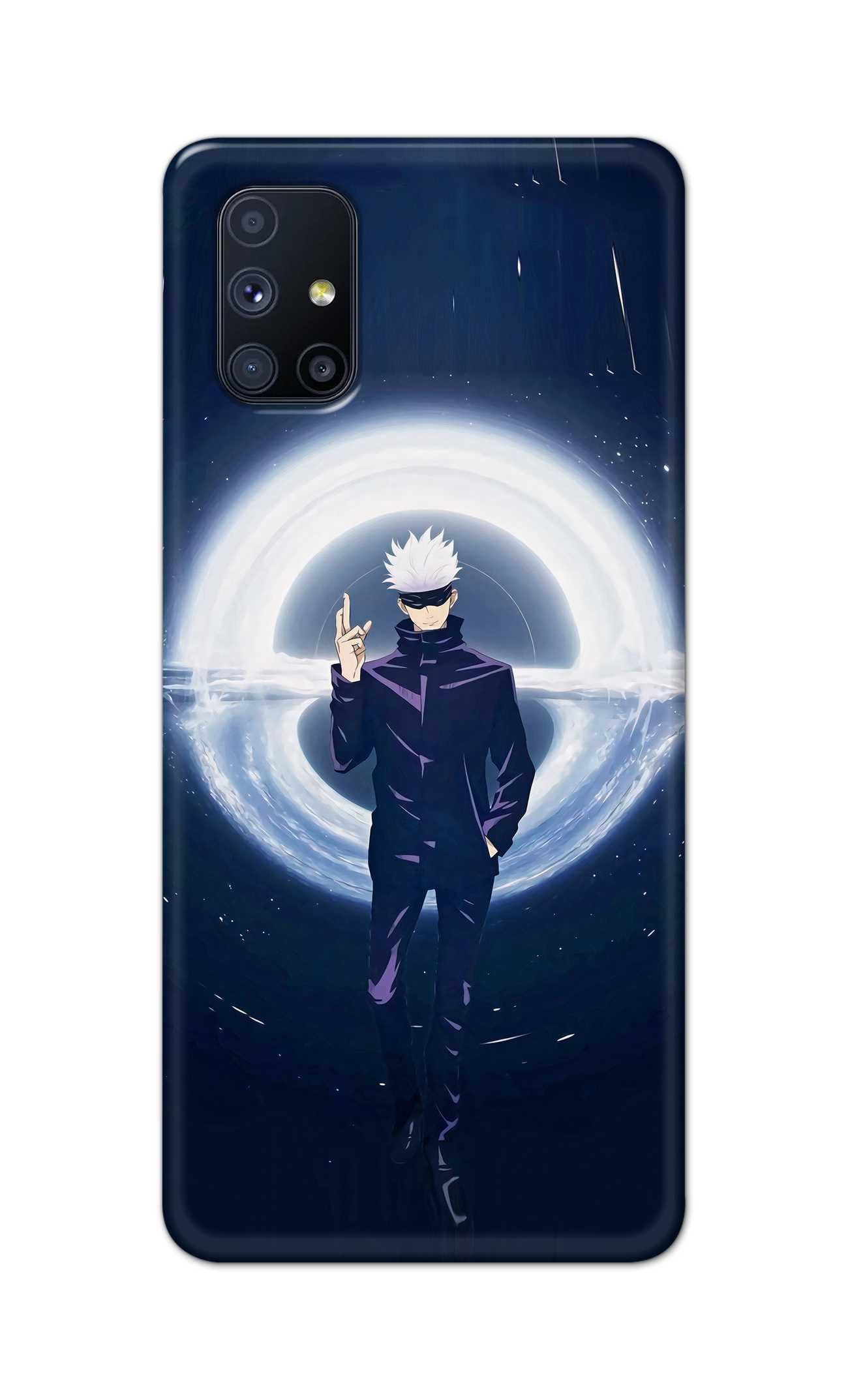 PRINTFIDAA� Printed Hard Back Cover Case for Samsung Galaxy M51 Back Cover (Popular Anime Character) -111