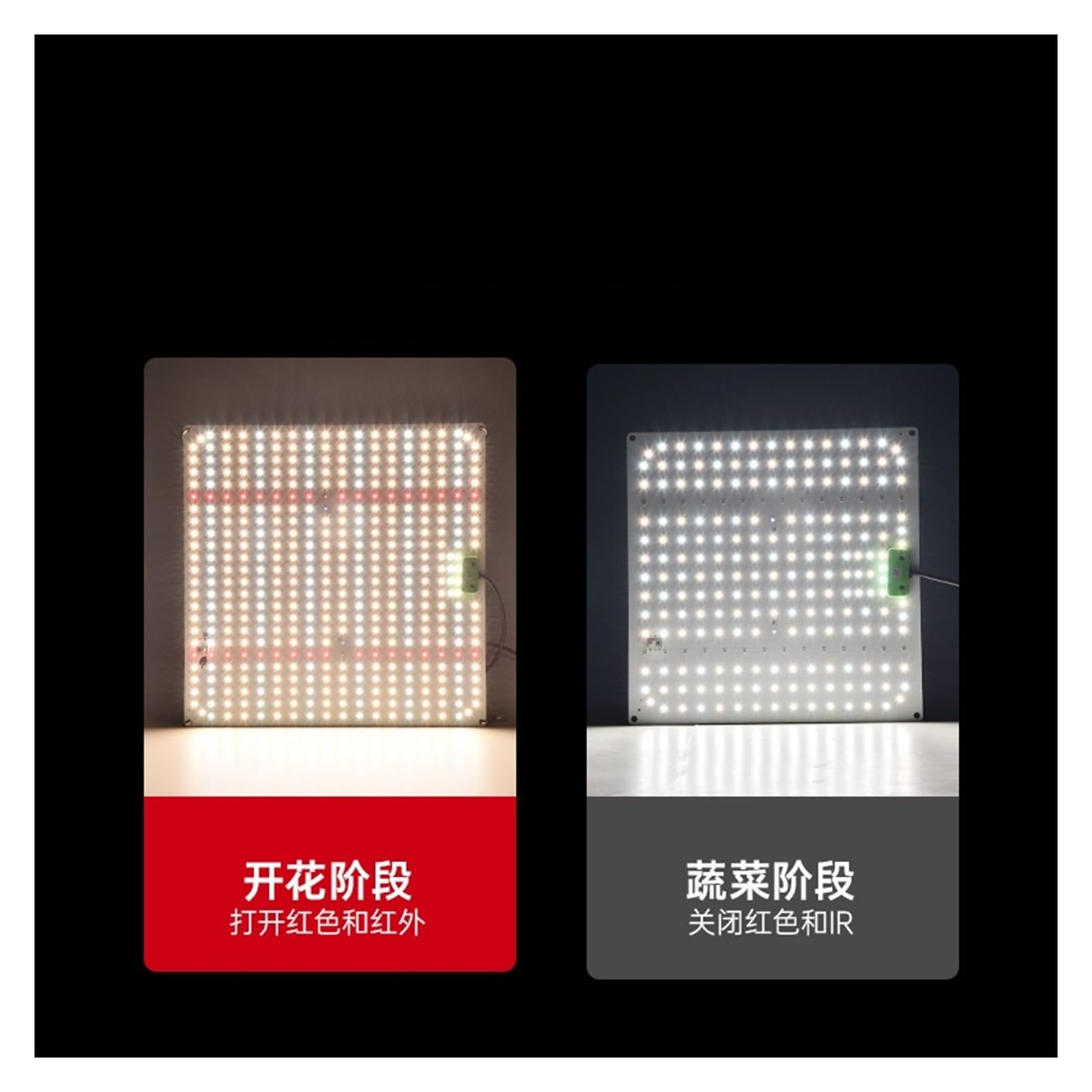 Lampada per Piante, 65/85/120W Ultra-sottile Spettro Completo LED In Alluminio Chip Lampada Crescente Dimmerabile Coltiva La Lampada for La Serra pianta Coltiva L'illuminazione(60W)
