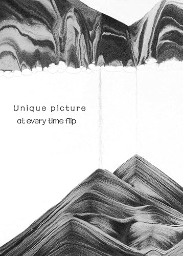 Miniatura 6 de ITTA - Imagen artística de arena en movimiento, arte de arena dinámica 3D, movimiento líquido, visión de arco iris, imagen de arena, paisaje de