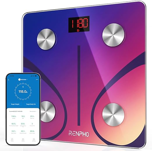 RENPHO Scale for Body Weight, Smart Body Fat Scale Digital