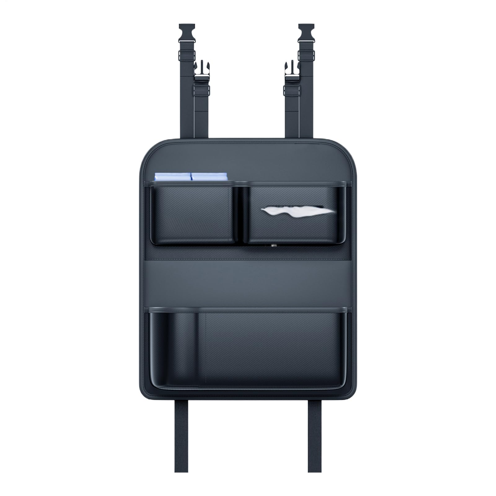 Organiseur de siège arrière de voiture grande capacité avec porte-gobelet pour SUV