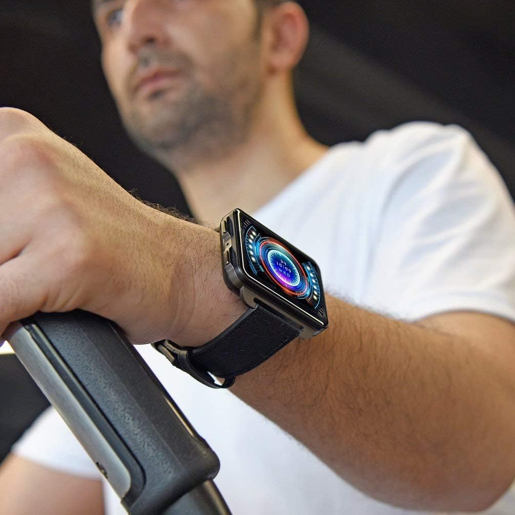 Amazon.com: OJBDK Reloj inteligente DM99 Upgrade DM98 LEM4 PRO SmartWatch  de 2,2 pulgadas Android, podómetro para hombres, Naranja : Deportes y  Actividades al Aire Libre