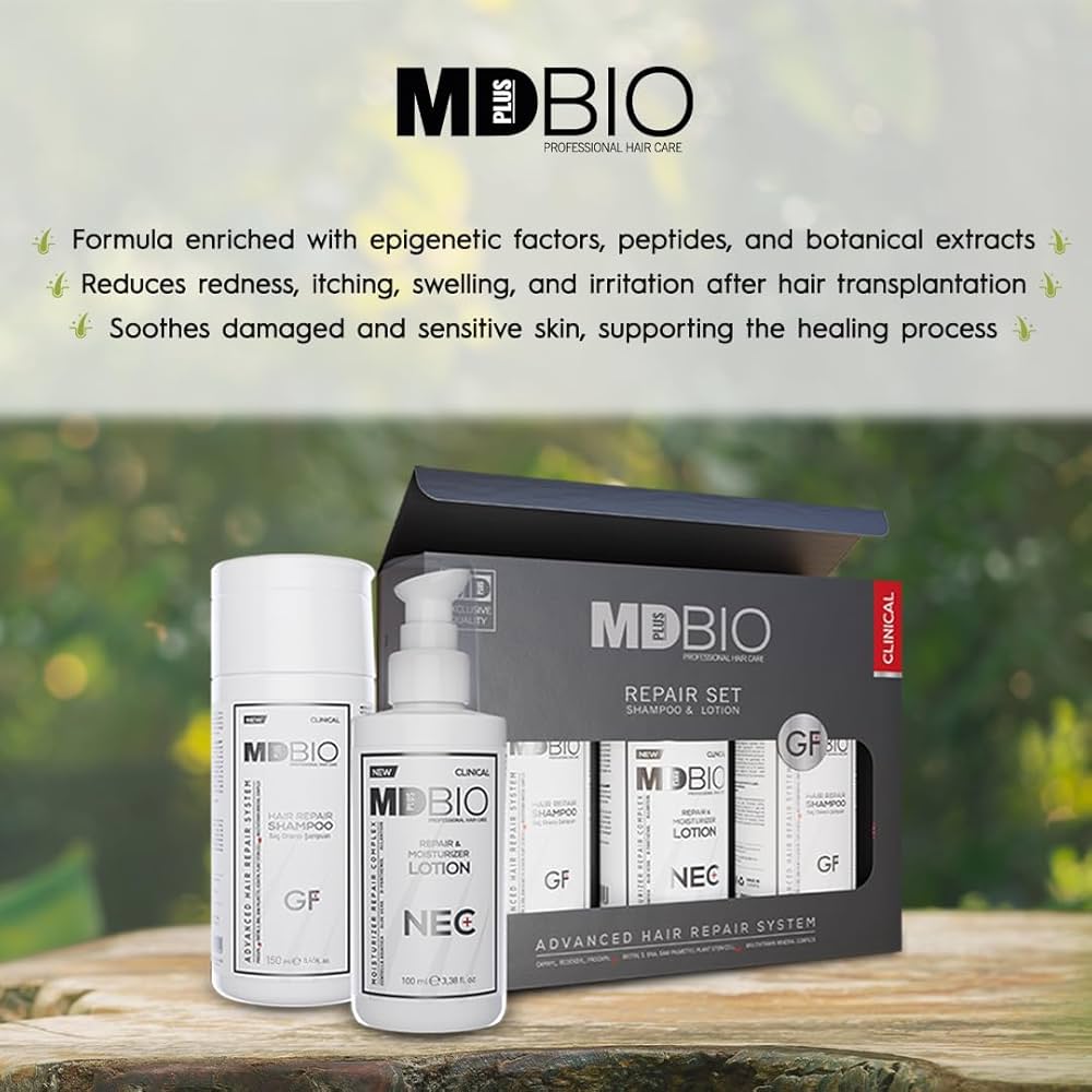 Amazon.com : MD PLUS BIO Hair Regrowth & Care Set For All