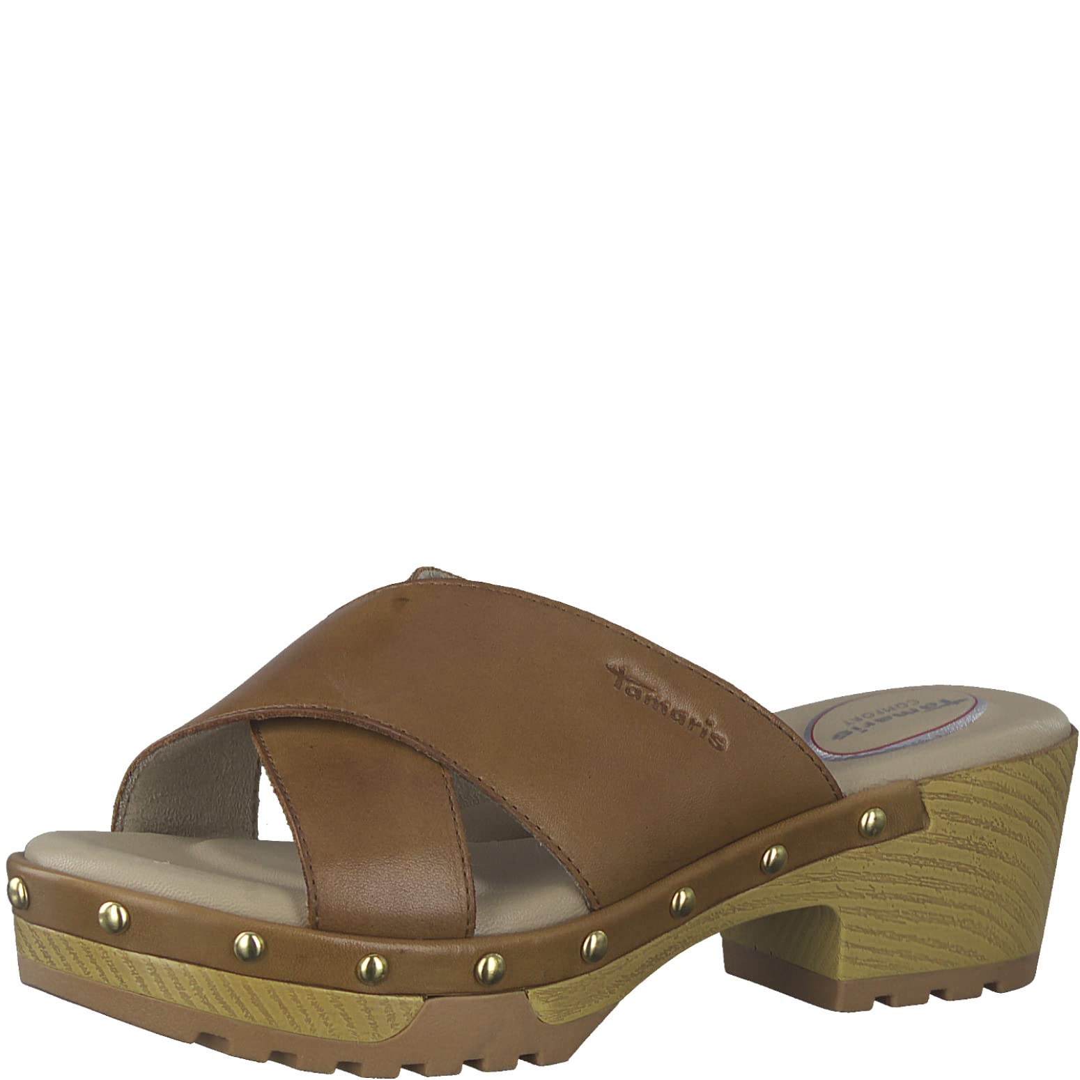Tamaris Comfort Women's 8-8-87301-20-305 Mules, Cognac, 6.5 UK