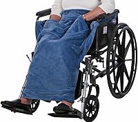 Vista 13 de Granny Jo Products Manta ligera para silla de ruedas, color gris carbón