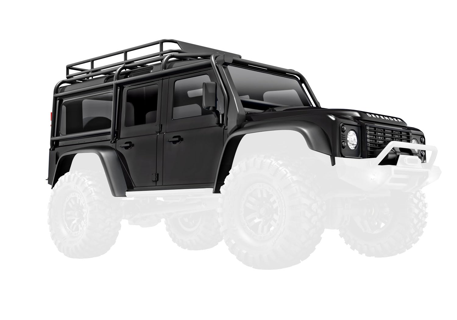 Amazon.com: Traxxas TRX-4M Land Rover Defender Assembled Black