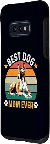 Miniatura 2 de Galaxy S10e Best Podenco Canario Dog Mom Ever Funny Dogs Owner Retro Case