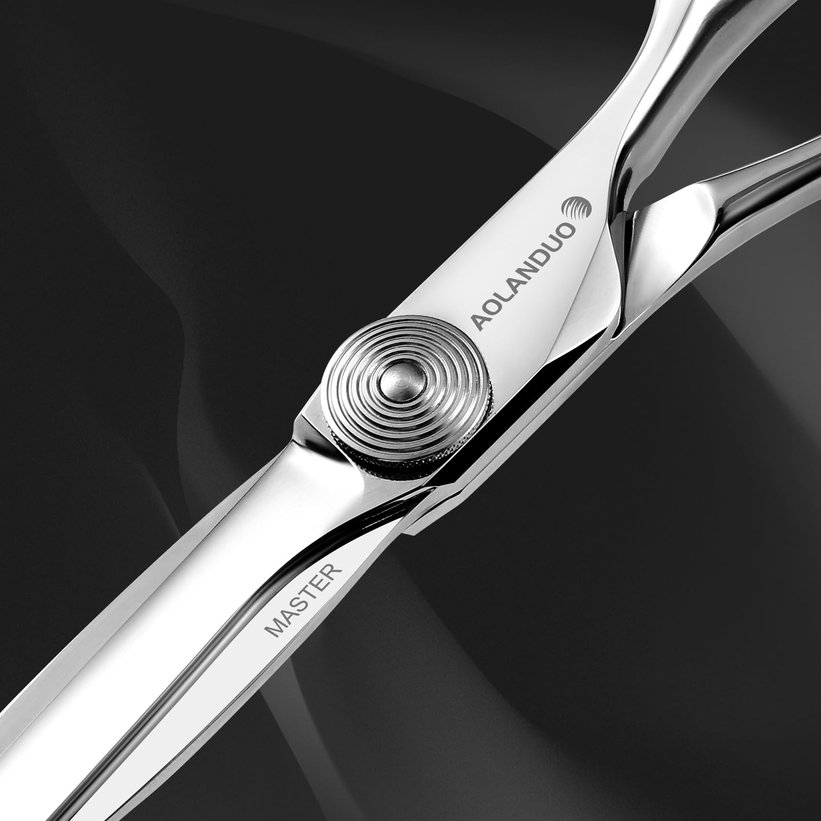 6" Haarschneideschere-Super SCHARF/Offset Design mit japanischen VG10 Kobalt Edelstahl Haarschere für Friseure & Salon Stylisten.